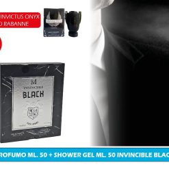 Profumo 50ml + Shower Gel 50ml Invincible Black