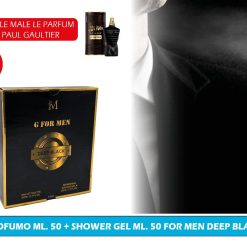 Profumo 50ml + Shower Gel 50ml G for Men Deep Black