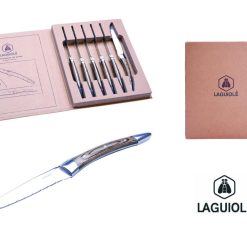 COLTELLI BISTECCA CONF. 6 PZ. MANICO LEGNO