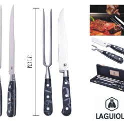 COLTELLO E FORCHETTONE X BBQ LAGUIOLE
