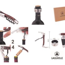 SET ATTREZZI SOMELIER 3 PZ. WINE CORKSCREW