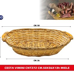 CESTA VIMINI CNT272 CM.50X36X13h MIELE