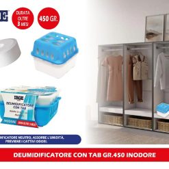 DEUMIDIFICATORE CON TAB GR.450 INODORE