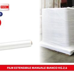 FILM ESTENSIBILE MANUALE BIANCO KG.2,6