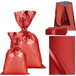 Buste Metallizzate Conf. 50 Pz. Cm.20X35 Lucide T.U. Rosso