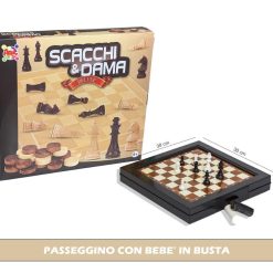 DAMA SCACCHI MEDIA SCATOLATA