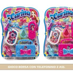 GIOCO BORSA CON TELEFONINO 2 ASS.