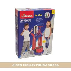 GIOCO TROLLEY PULIZIA VILEDA