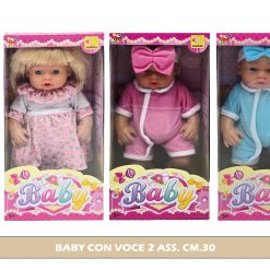 BABY CON VOCE 2 ASS. CM.30