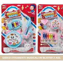GIOCO STRUMENTI MUSICALI IN BLISTER 2 ASS.