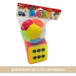 GIOCO BABY SET 2 PZ. CON MUSICA