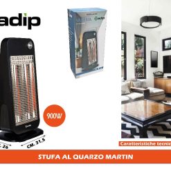 STUFA AL QUARZO MARTIN