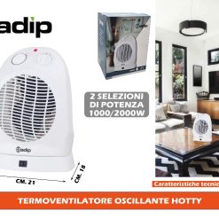TERMOVENTILATORE OSCILLANTE HOTTY