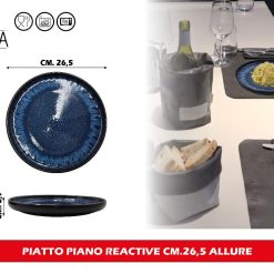 PIATTO PIANO REACTIVE CM.26,5 ALLURE