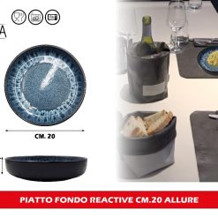PIATTO FONDO REACTIVE CM.20 ALLURE