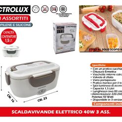 SCALDAVIVANDE ELETTRICO 40W 3 ASS.