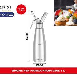 SIFONE PER PANNA PROFI LINE 1 L.