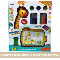 PROIETTORE DA DISEGNO GIRAFFA IN SCATOLA