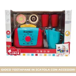 GIOCO TOSTAPANE IN SCATOLA CON ACCESSORI