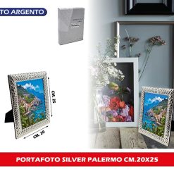 PORTAFOTO SILVER PALERMO CM.20X25