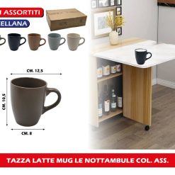 TAZZA LATTE MUG LE NOTTAMBULE COL. ASS.