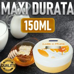 Crema Idratante Rinfrescante Latte e Miele 150ml Viso Corpo Mani - immagine 7