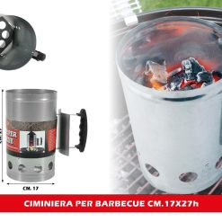 CIMINIERA PER BARBECUE CM.17X27h