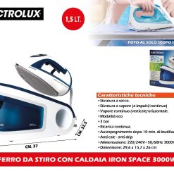 FERRO DA STIRO CON CALDAIA IRON SPACE 3000W