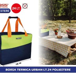 BORSA TERMICA URBAN LT.24 POLIESTERE