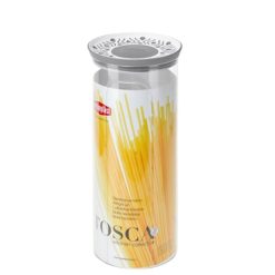 Barattolo Ermetico Tondo 2,2L Tosca Bianco/Stone Conserva Cibi