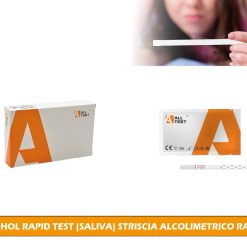 ALCOHOL RAPID TEST (SALIVA) STRISCIA ALCOLIMETRICO RAPIDO