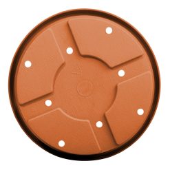 Veca Vaso Rotondo Verona Plastica Terracotta cm.25 - immagine 6