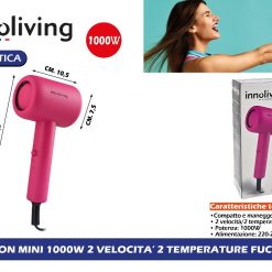 PHON MINI 1000W 2 VELOCITA' 2 TEMPERATURE FUCSIA