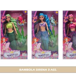 BAMBOLA SIRENA 3 ASS.