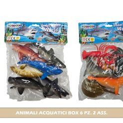 ANIMALI ACQUATICI BOX 6 PZ. 2 ASS.