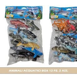 ANIMALI ACQUATICI BOX 12 PZ. 2 ASS.