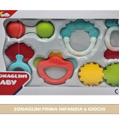 SONAGLINI PRIMA INFANZIA 6 GIOCHI