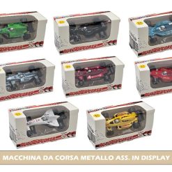 MACCHINA DA CORSA METALLO ASS. IN DISPLAY
