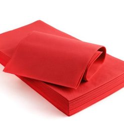 Tovaglia coprimacchia tnt 140x140 set 25 pz. rosso