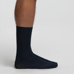 Pompea Calza Uomo Corta Piquet 3 Paia Blu Taglia S/M