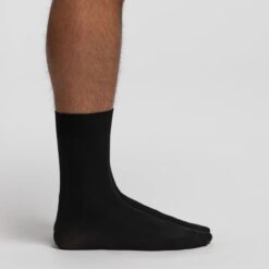 Pompea Calza Uomo Corta Piquet 3 Paia Nero Taglia L/XL