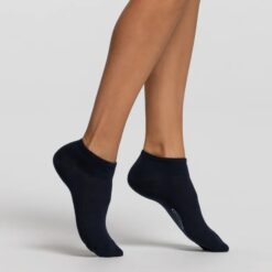Pompea Minicalza Donna Cotone Lei 3 Paia Blu Taglia 35/38