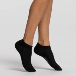 Pompea Minicalza Donna Cotone Lei 3 Paia Nero Taglia 35/38
