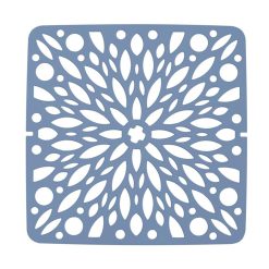 Bama Tappeto Salvapiatti Lavello Folia 30×30 cm Cielo – Antiscivolo e Antimuffa, Alta Resistenza