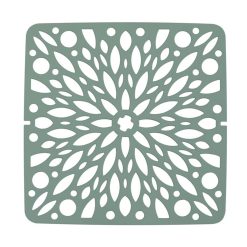 Bama Tappeto Salvapiatti Lavello Folia 30×30 cm Salvia – Antiscivolo e Antimuffa, Alta Resistenza