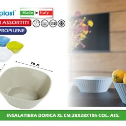 INSALATIERA DORICA XL COL. ASS. - immagine 1