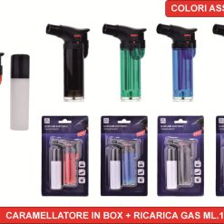 CARAMELLATORE IN BOX + RICARICA GAS