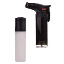 Accendino Accendigas Caramellatore + Ricarica Gas (nero)
