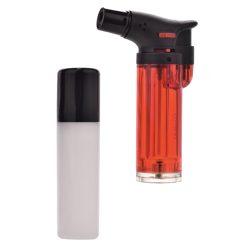 Accendino Accendigas Caramellatore + Ricarica Gas (rosso)