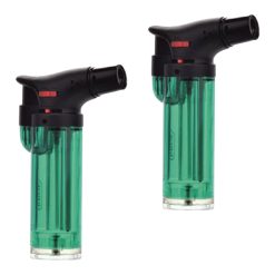 Accendino Accendigas Caramellatore + Ricarica Gas (2, verde)